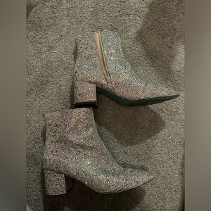 betsy johnson rhinestone boots